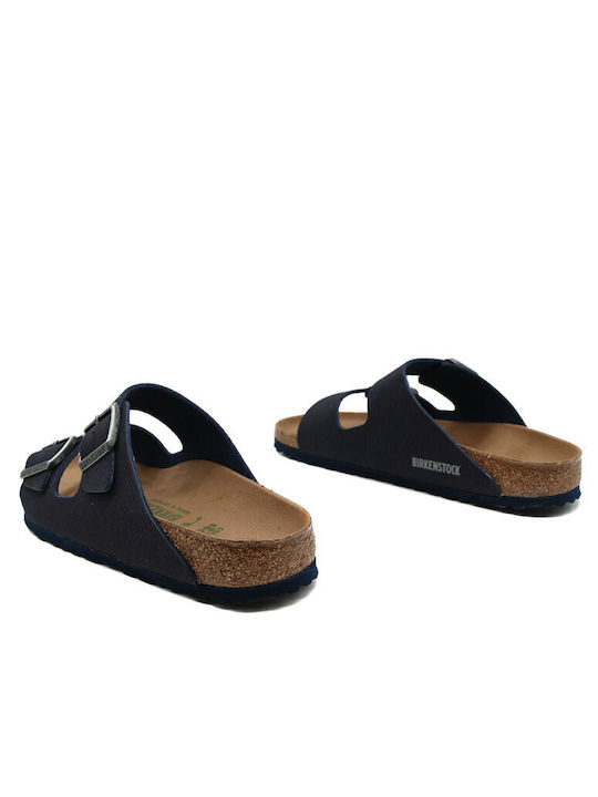 Birkenstock Arizona Bs Desert Women's Flat Sandals in Blue Color