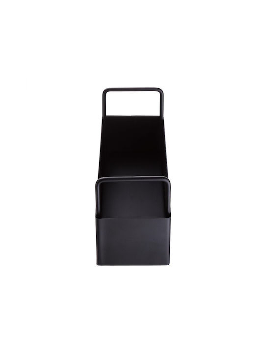 Butlers Sideline Box General Use with Lid Metallic Black 9x25cm
