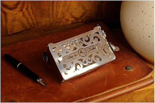 Time For Machine Jucărie de Construcție din Metal Cutie Pentru Carti De Vizita Perfecto pentru Copii 14+ ani+ Ani