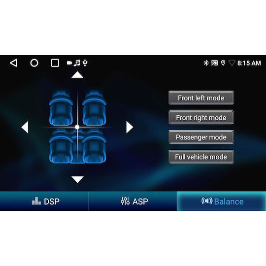 Digital IQ Ηχοσύστημα Αυτοκινήτου (Bluetooth/USB/WiFi/GPS/Apple-Carplay/Android-Auto) με Οθόνη Αφής 9"