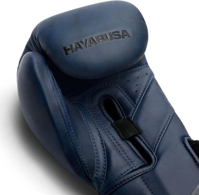 Hayabusa Leather Boxing Competition Gloves Blue