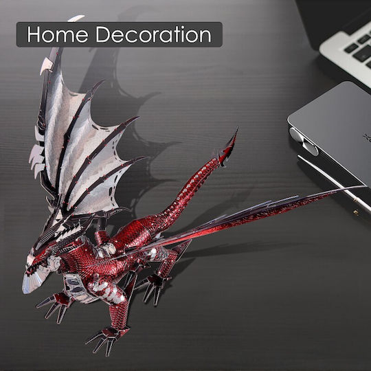 Piececool Παιχνίδι Κατασκευών Μεταλλικό Dragonul Negru