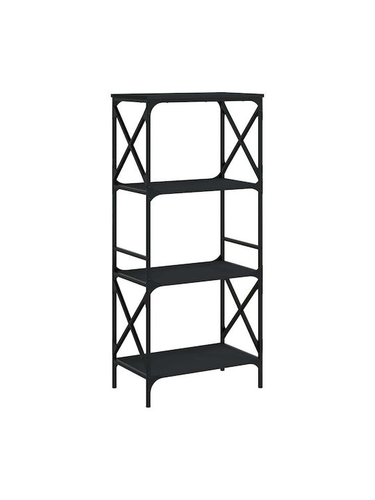 Bookcase Black 59x35x132cm