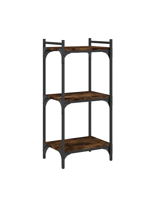 Bookcase 3 Smoky Oak 40x30x86cm