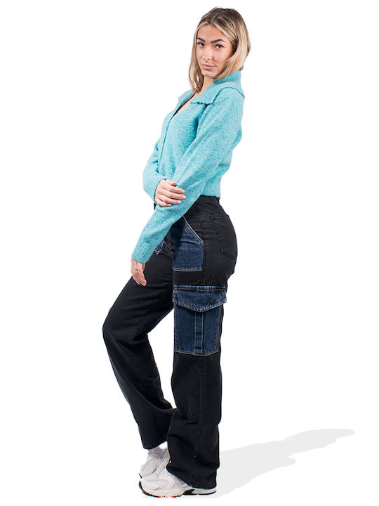Damen Jacke Petrol