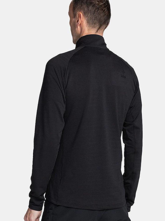 Kilpi Herren Shirt Langarm Μαύρο (Black)