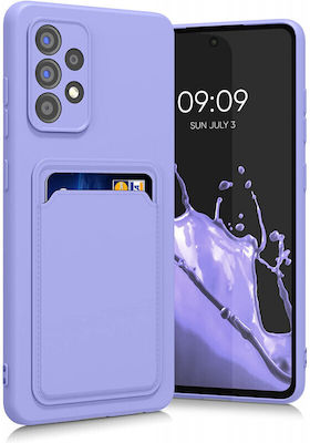 KWmobile Back Cover Σιλικόνης Ανθεκτικό Μωβ (Galaxy A52 / A52s)