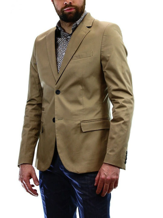 Vittorio Artist Herrenanzugsjacke Beige.