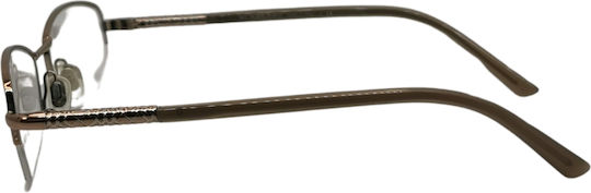 Burberry Metal Eyeglass Frame Gold BE1210 1130