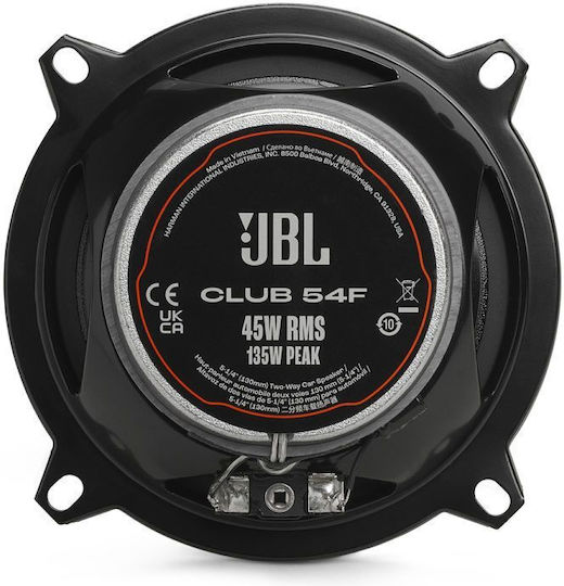JBL Set Auto-Lautsprecher Club 54f 5.25" mit 45W RMS (Tieftöner)