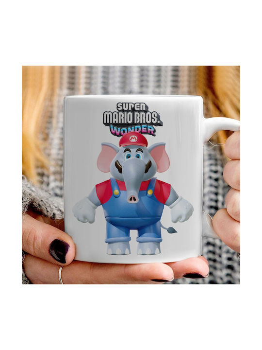 Koupakoupa Super Mario And Friends Mug Ceramic White 330ml