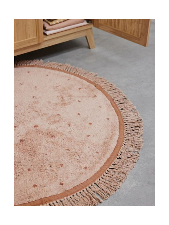 Tapis Petit Juul Детско килимче Dot Pink Кръгло с диаметър 130см