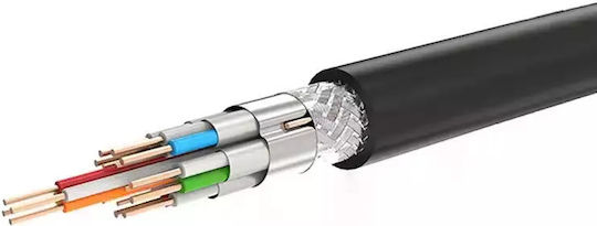 Ugreen HD127 HDMI 2.0 Premium High Speed 4K 60Hz HDR Cable HDMI male - HDMI male 1m Μαύρο
