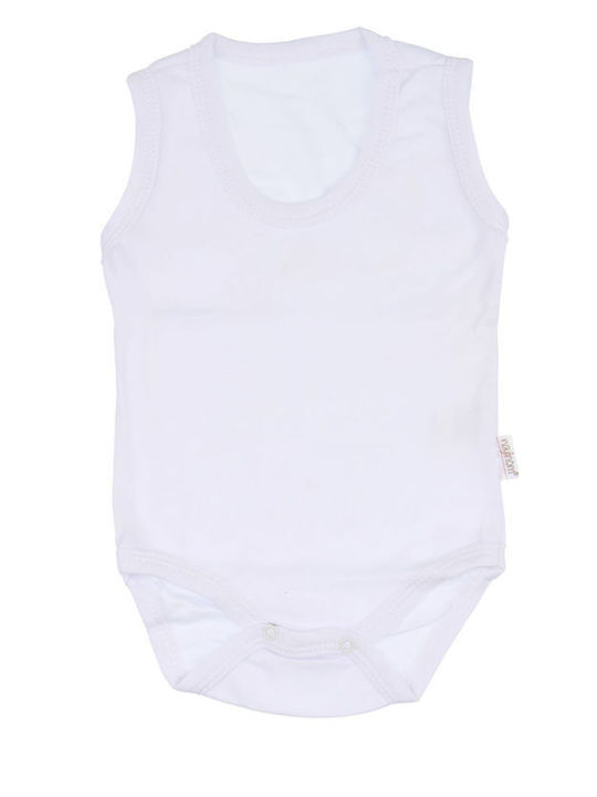 Nayinom Baby Bodysuit Sleeveless White