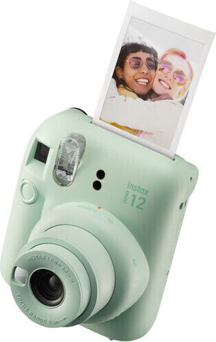 Fujifilm Instax Mini 12 Instant Camera + Case & 10 Films Mint Green