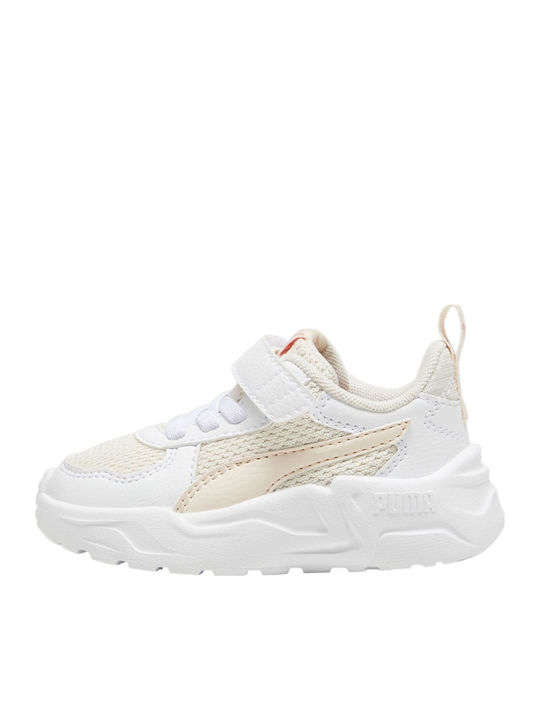 Trinity Lite Ac+ Inf Kinder Sneaker mit Bügel- und Schleifenverschluss Weiß