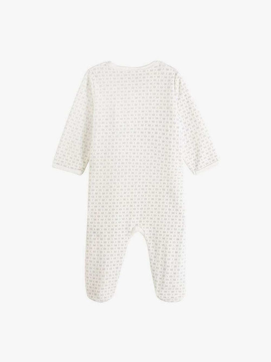 Petit Beguin Baby Bodysuit Set Long-Sleeved ecru