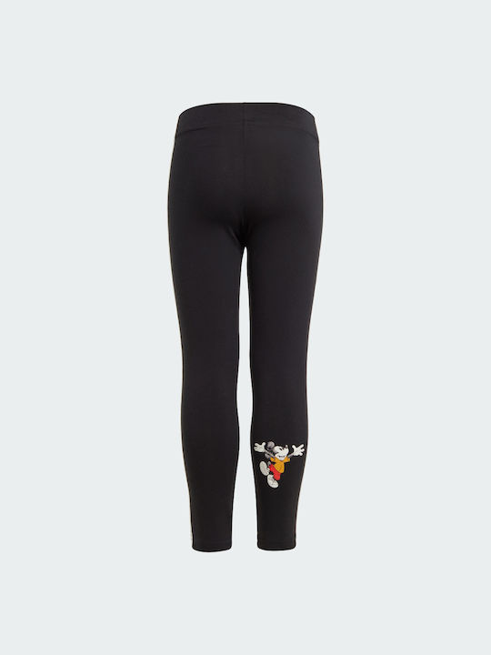 Adidas Kinder Leggings Lang Schwarz X