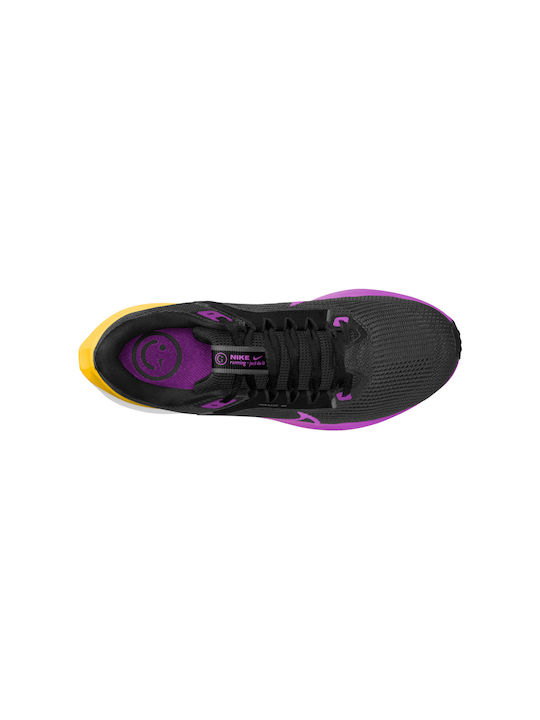 Air Zoom Pegasus 40 Sport Shoes Running Black / Laser Orange / White / Hyper Violet