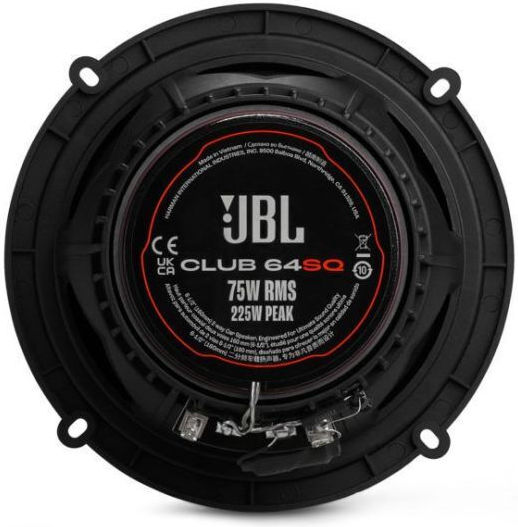 JBL Car Speaker Club3 64SQ 6.5" with 75W RMS (2 Way)