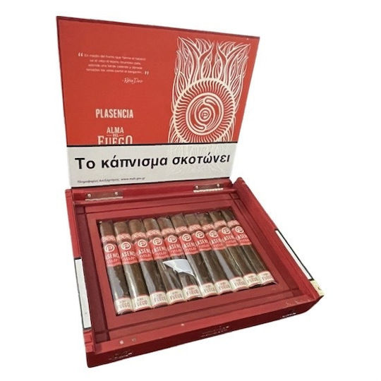 Plasencia Alma Del Fuego Candente Nicaragua Πούρο Νικαράγουας 127mm