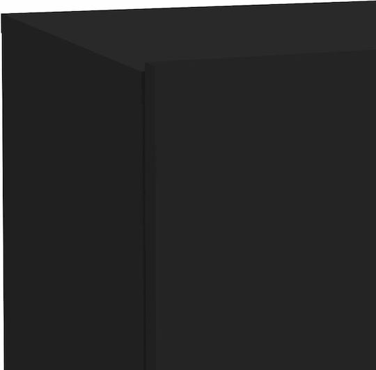 Nachttisch Schwarz 70x36x40.5cm
