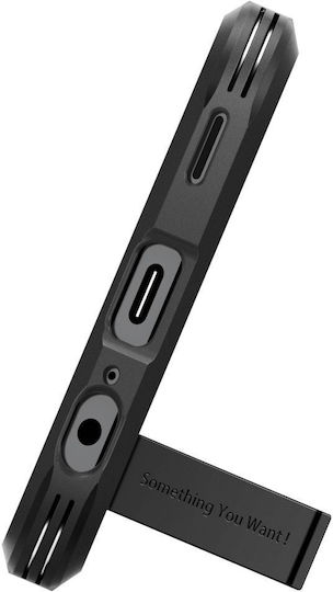 Spigen Tough Back Cover Plastic 2mm Black (Samsung Galaxy A15 4G / 5G)