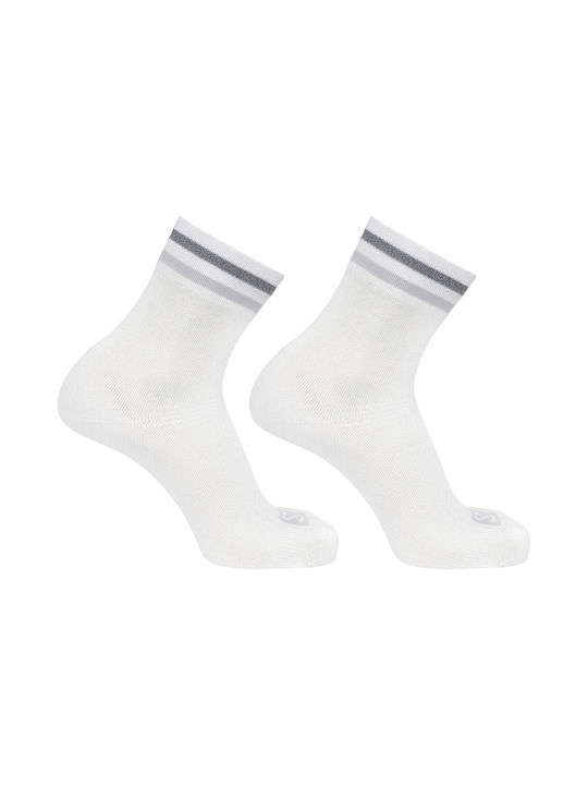 Salomon Sonic Athletic Socks White 1 Pair