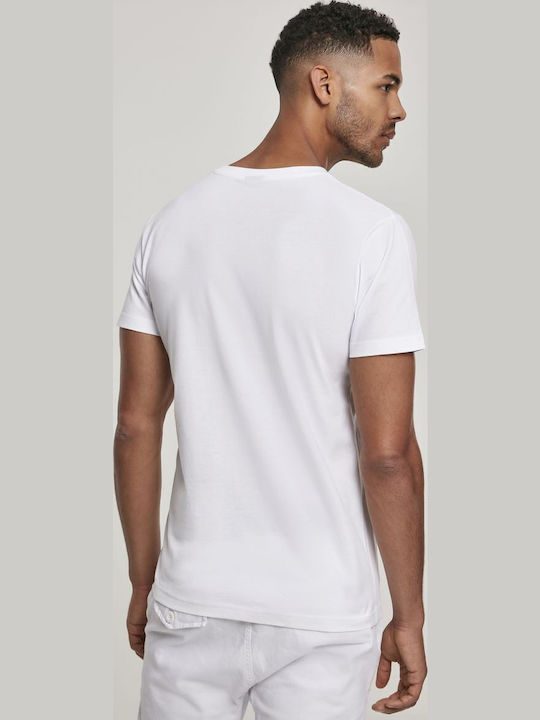 Mister Tee T-shirt Weiß Baumwolle