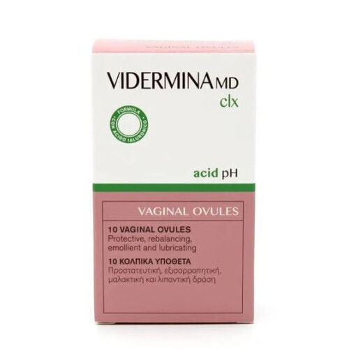 Epsilon Health Vidermina CLX Intimate Area Vaginal Ovules 10pcs