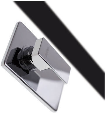 La Torre Profili Plus Built-in Mixer & Diverter Set for Shower 3 Exits Silver