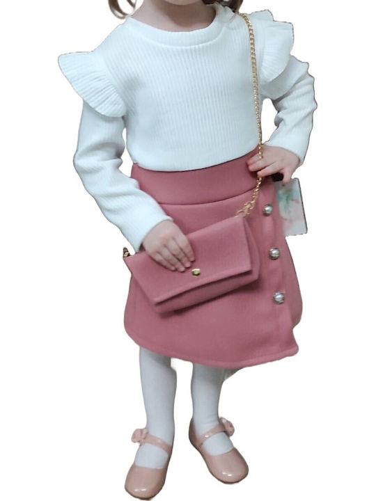 Rochie pentru Copii Mânecă lungă Pink