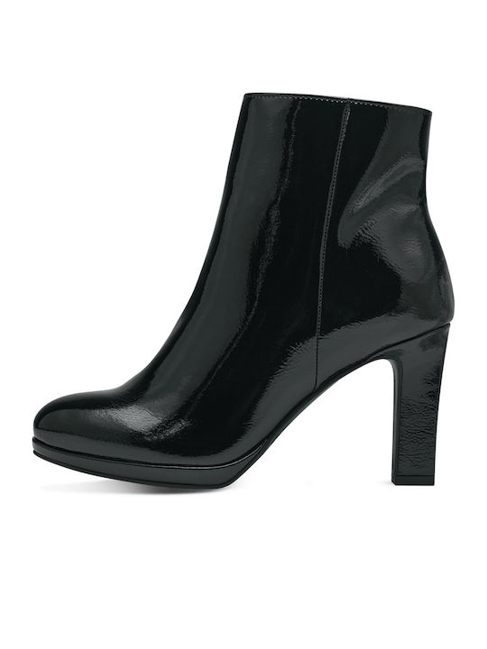 Marco Tozzi Women's Ankle Boots made of Patent Leather Black