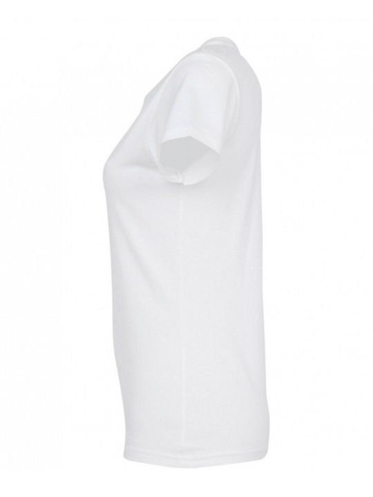 Women's Blouse Cotton Short Sleeve White