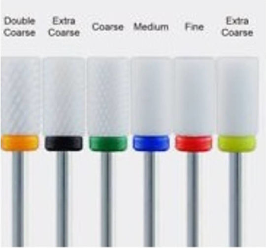 Elecool Nail Drill Carbide Bit with Cone Head Green
