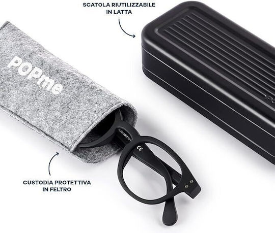 PopMe Γυαλιά Πρεσβυωπίας +2.50 Black Licorice