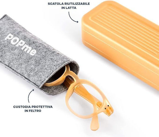 PopMe Γυαλιά Πρεσβυωπίας +1.00 Yellow Peach