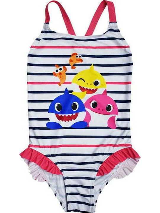 Stamion Baby Shark Детски Бански Една част Многоцветен