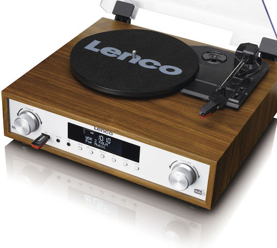 Lenco MC-160WD MC-160WD Грамофон с Предусилвател и Вградени говорители Дърво