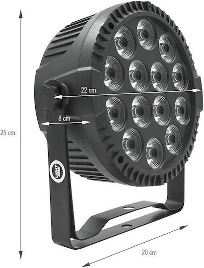 Light4me Προβολέας Spot LED PAR RGBW