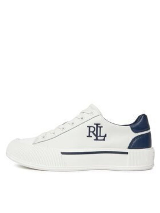 Ralph Lauren Γυναικεία Sneakers Λευκό