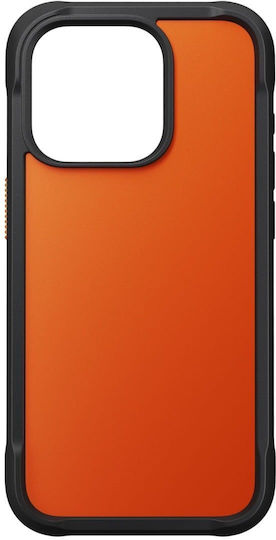 Nomad Back Cover Σιλικόνης Πορτοκαλί (iPhone 15 Pro)
