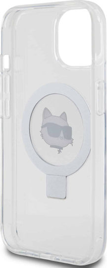 Karl Lagerfeld Choupette Back Cover Πλαστικό Διάφανο (iPhone 15)