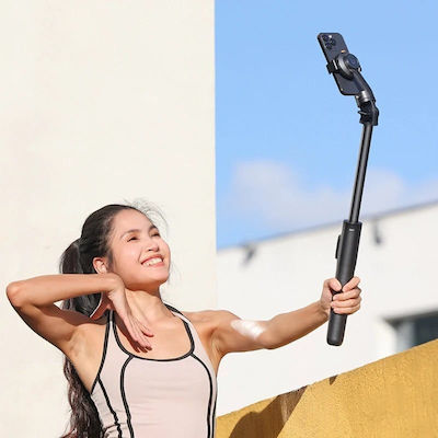 Ulanzi Selfie Stick Τρίποδο Κινητού Μαύρο