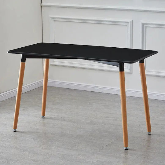 Fiorino Τραπέζι Κουζίνας Ξύλινο Mauro 120x80x74εκ.