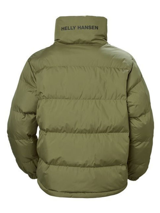 Helly Hansen Μπουφάν Puffer Διπλής Όψης Πράσινο