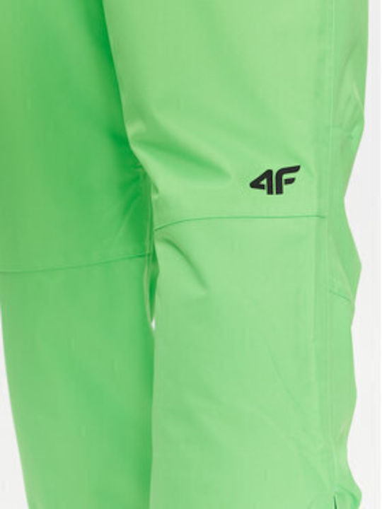 4F 4FAW23TFTRM361-41S Men's Trousers for Ski & Snowboard Green