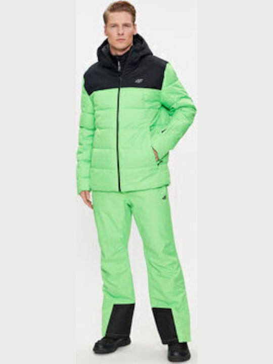 4F 4FAW23TFTRM361-41S Men's Trousers for Ski & Snowboard Green
