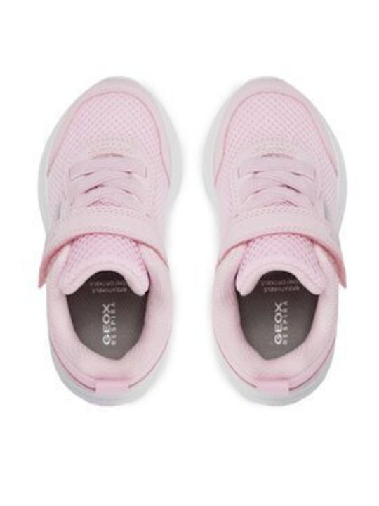 Geox Παιδικά Sneakers B Sprintye Ανατομικά Ροζ