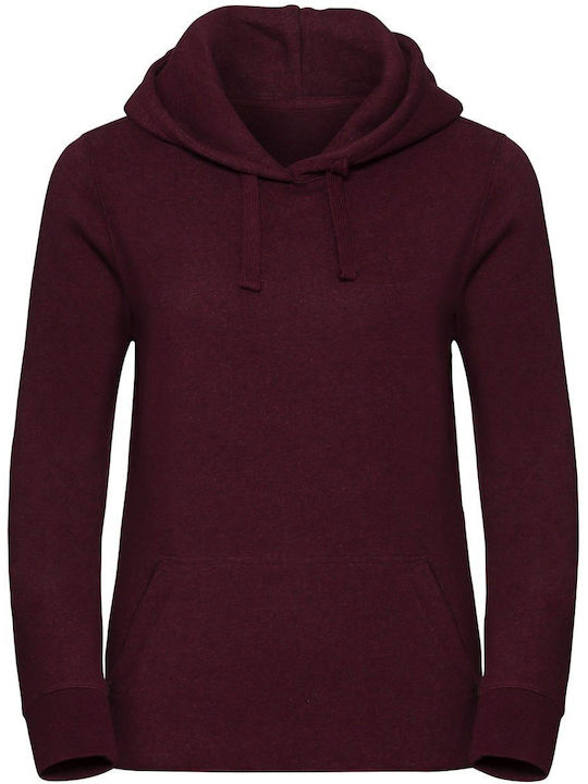 Russell Europe Werbe-Hoodie Burgundy